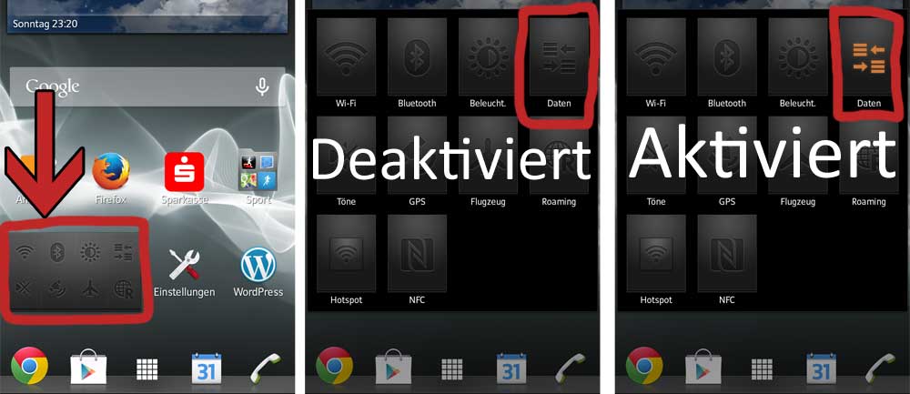 Android Tutorial: Mobiles Internet deaktivieren – So gehts › App