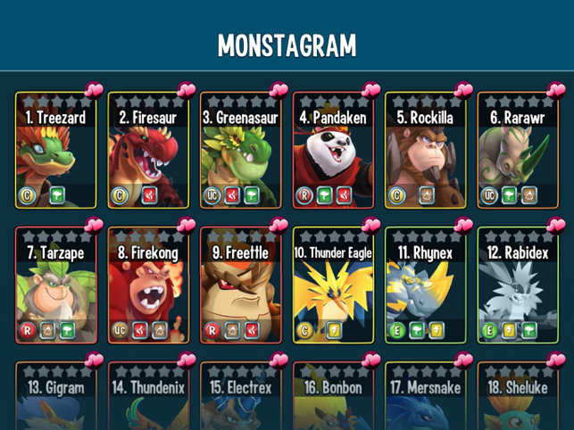 ‎Monster Legends: Collect them! Screenshot