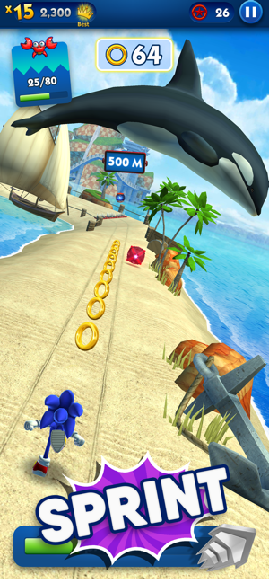 ‎Sonic Dash SEGA - Run Spiele Screenshot