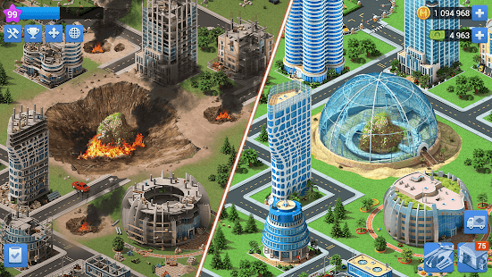 Megapolis: Stadt Bauen Spiel Screenshot