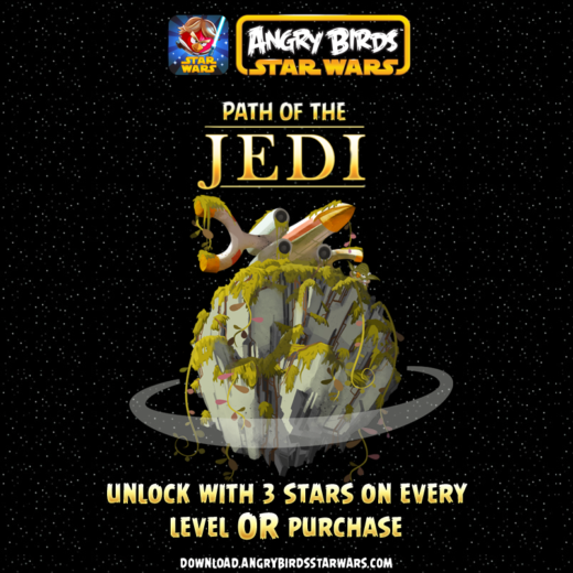 Angry Birds Star Wars: Path of the Jedi kostenlos freischalten – ohne In-App-Kauf
