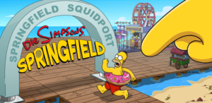 Die Simpsons Springfield Promenanden Grundstücke