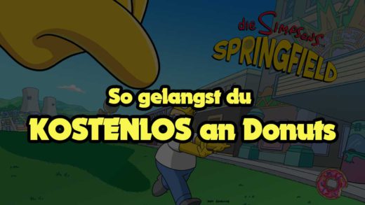 Die Simpsons Springfield: Kostenlose Donuts verdienen – Android und iOS