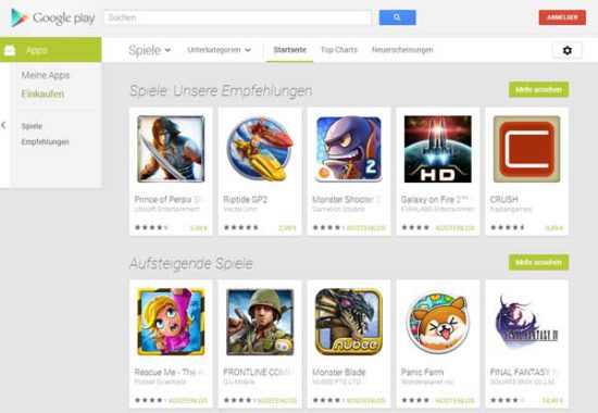 Die besten kostenlosen Android Spiele Apps 2013 – Must Have für jedes Smartphone