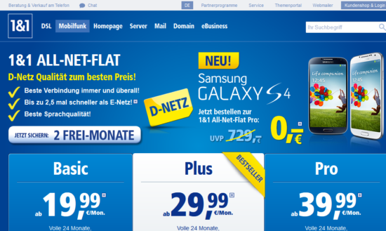 Mobiles Internet von 1&1: Eine Alternative?