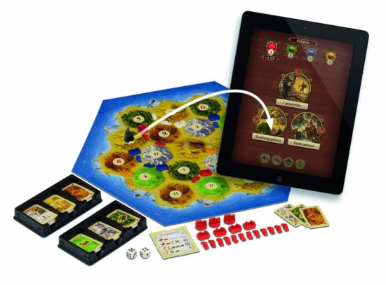 Brettspiel Siedler von Catan mit der Play it smart App erweitern