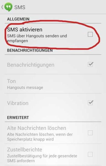 Android 4.4: So kann man SMS schreiben und lesen