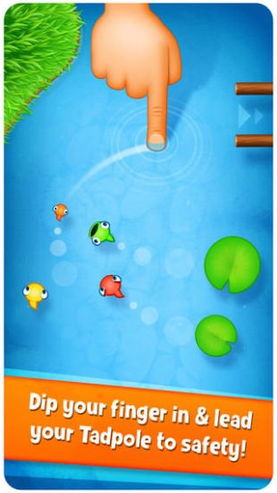 Tasty Tadpoles: Niedlich und empfehlenswerte App für iPhone und iPad