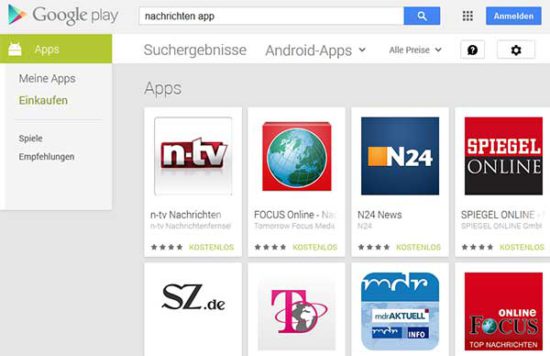 Top 5 Nachrichten Apps für Android und iOS – Kostenlos