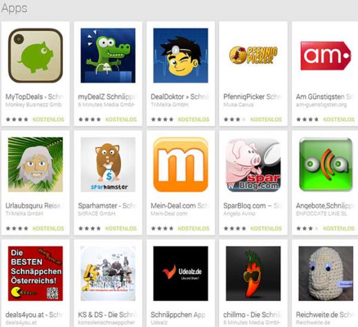 Top 5 Schnäppchen Apps für Android und iOS