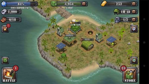 Battle Islands: Die eigene Insel