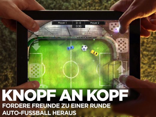 Soccer Rally 2: Autos treffen auf Fußball – App für Android, iPhone und iPad
