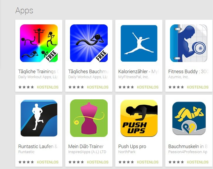 5 kostenlose Fitness Apps fÃ¼r Android fÃ¼r euer Smartphone und Tablet ...