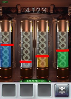 100 Doors 3 Komplettlösung - Screenshot Level 18
