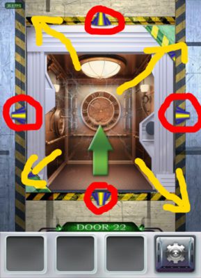 100 Doors 3 Komplettlösung - Screenshot Level 22