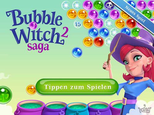 Bubble Witch Saga 2 spielen - (c) King.com