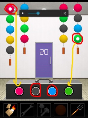 Dooors4 - Screenshot Lösung Level 20
