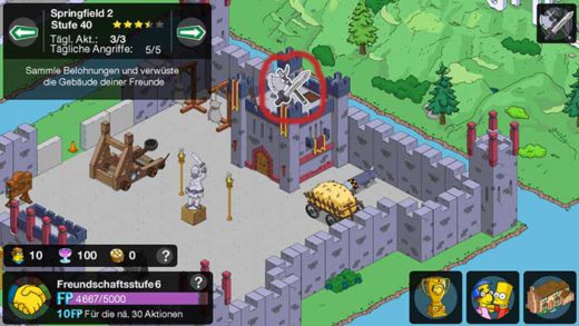 Simpsons Springfield: Tipps zu Elixier und Gold in Clash of Clones