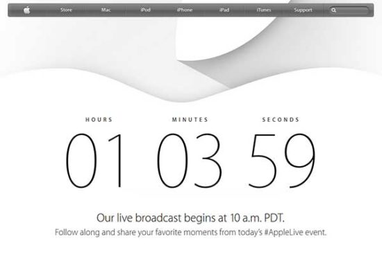 Apple Keynote 2014 Live Stream auf Windows, Mac und iOS