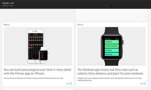 Apple Keynote 2014: iPhone 6, Watch und Apple Pay vorgestellt