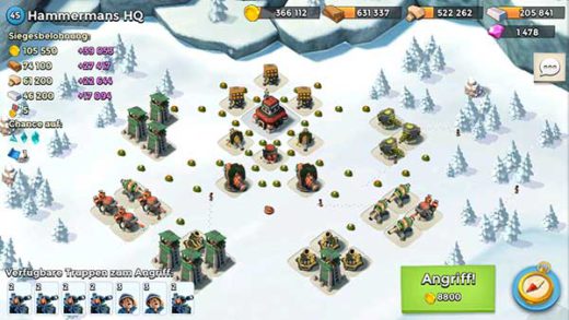 Boom Beach: Hammerman’s HQ Liste, Tipps und Strategien