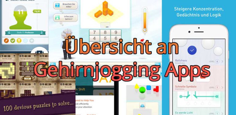 Gehirnjogging Apps für Android und iOS in der Übersicht