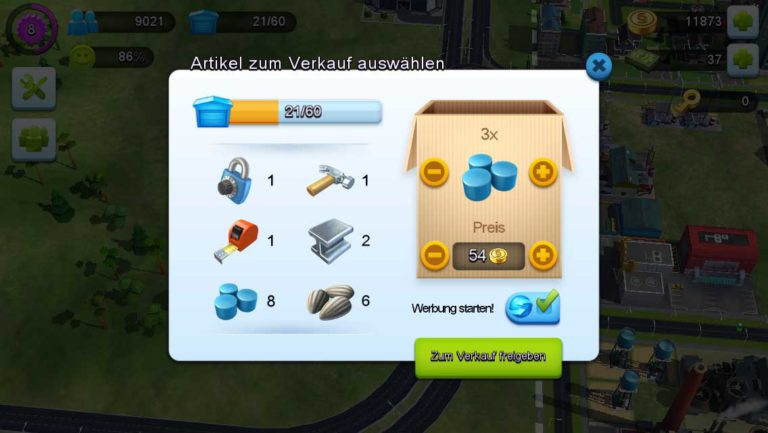 SimCity BuildIt Handelsdepot und Handelszentrale – Tipps zum Handeln
