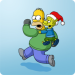 Simpsons Springfield Weihnachten 2014 Update von EA Mobile