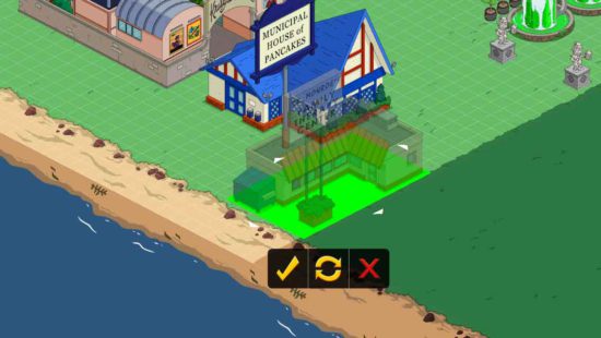 Simpsons Springfield: Level 51 Storyline, Gebäude