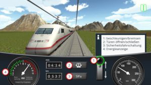 Sp spielt sich der DB Zug Simulator - (c) Deutsche Bahn