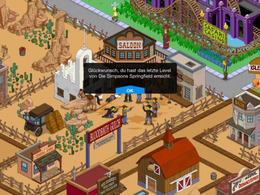 Simpsons Springfield: Level 60 Storyline, Gebäude – Letztes richtige Level