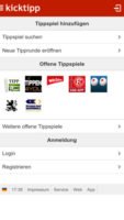 Kicktipp Tippspiel mit Freunden - Screenshot (c) Kicktipp GmbH
