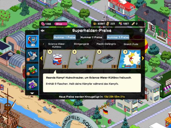 Simpsons Springfield Superhelden 2 Akt 2: Soilant-Red, Preise, Tipps, Storyline