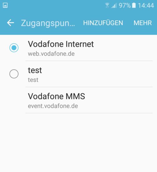Übersicht über die APN Zugangspunkte für mobiles Internet der Mobilfunkanbieter