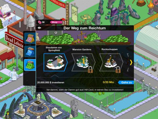 Simpsons Springfield: Der Weg zum Reichtum – Cecil Aufgabe