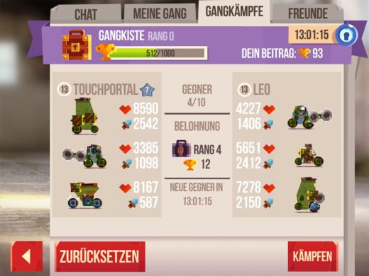 CATS Crash Arena Turbo Stars Tipps für die Gangkämpfe