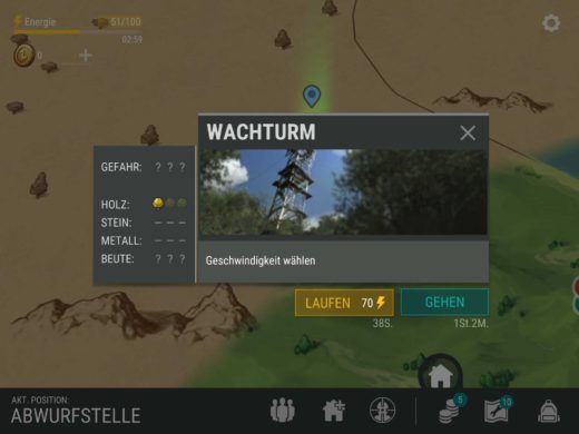 Last Day On Earth: Wachturm freischalten – Stromgenerator, Beißer, Neue Gebiete