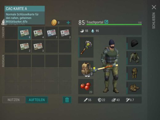 Last Day On Earth: CAC-Karte A, B, C, D, F, R, Z – Finden und Nutzen