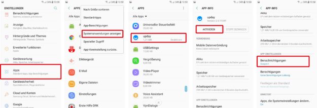 Samsung: upday komplett deaktivieren – Benachrichtigungen und Homescreen › Touchportal