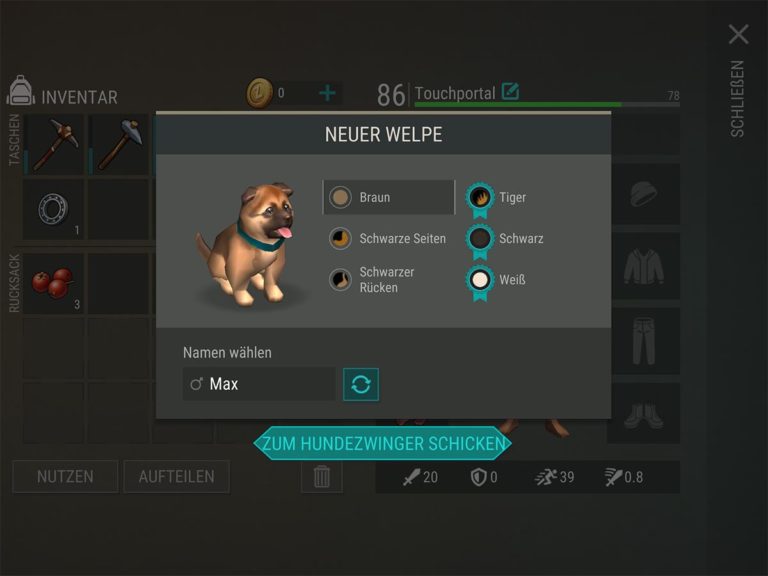 Last Day On Earth: Hund, Welpe – Tipps, Hundezwinger, Fähigkeit