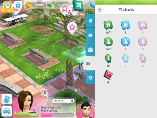 Die Sims Mobile: Übersicht über alle Tickets – Einrichtungstickets, Sim-Ticket und Erbstück-Tickets