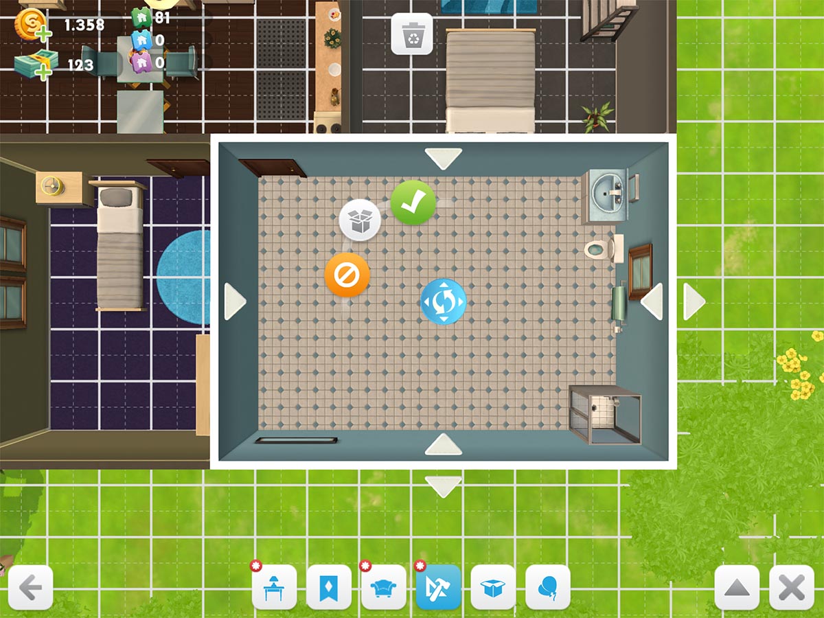 Die Sims Mobile Gegenstande Raum Verschieben Lagern Verkaufen Dein Zuhause Die Sims Mobile Touchportal