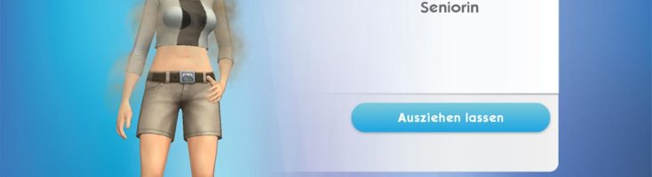 Tippst du den Sim im Ruhestand an, kannst du auf "Sim ausziehen lassen" tippen