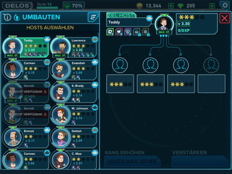 Westworld (Spiel): Hosts upgraden – Tipps und Tricks